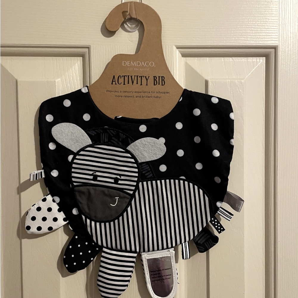 Baby activity bib